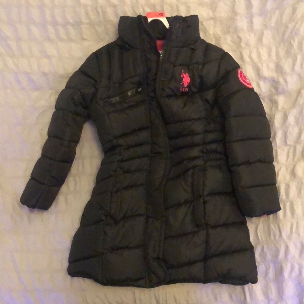 Polo little girl jacket